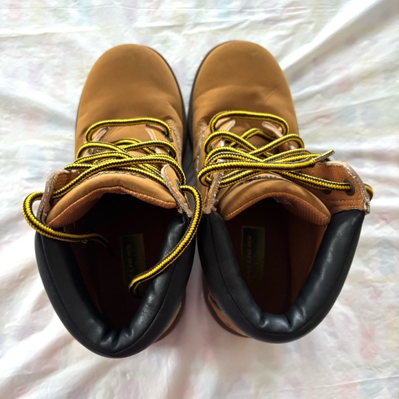 Skechers Kids Tan Adventure Mecca Lumberjack Boots SZ 4 Y - Picture 9 of 12